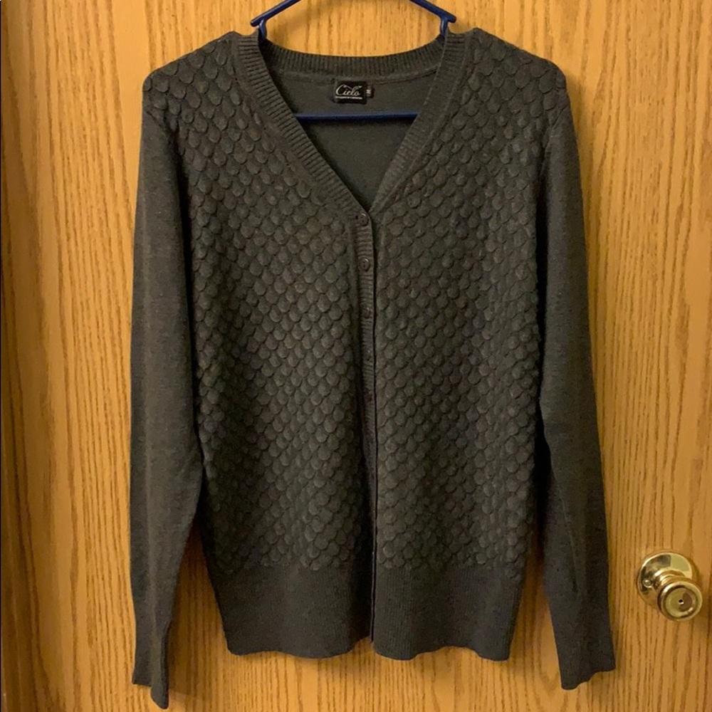 Dark Grey Cardigan